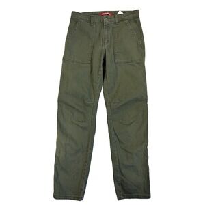 Unionbay Juniors 3 Green Workshop Peg Pants Utility Urban Streetwear Skater